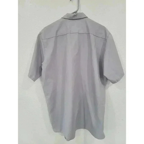 Red Kap Mens XL Gray Industrial Work‎ Shirt #4 - Picture 2 of 4